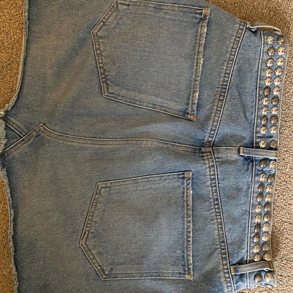AGOLDE Quinn Studded Denim Mini Skirt
Style No. 43601731 - Picture 6 of 9